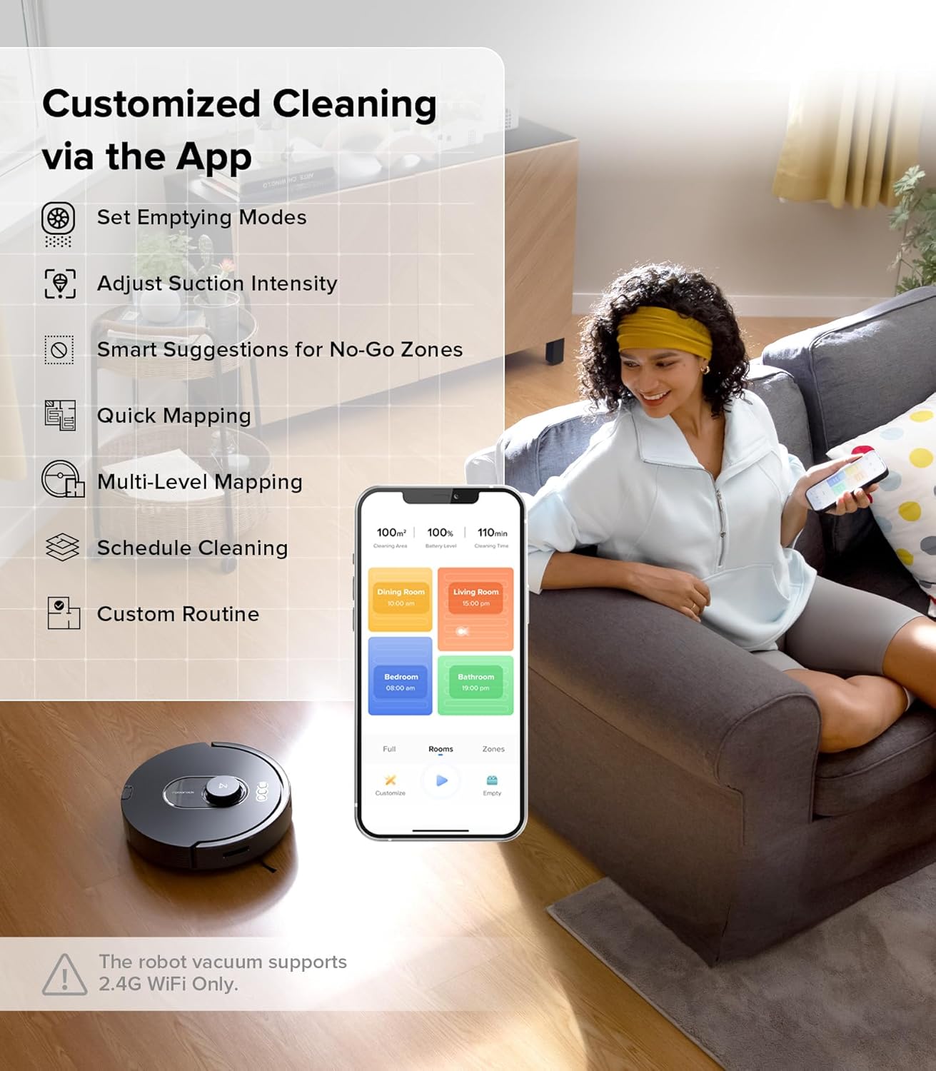 🧹 Smart Robot Vacuum Cleaner – Self-Emptying | Now $49.99 (Was $299.99)!