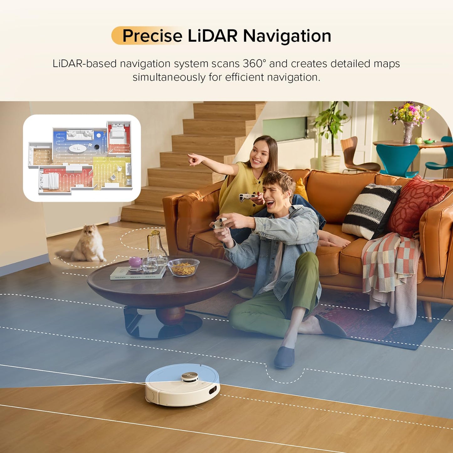 🧹 Smart Robot Vacuum Cleaner – Self-Emptying | Now $49.99 (Was $299.99)!