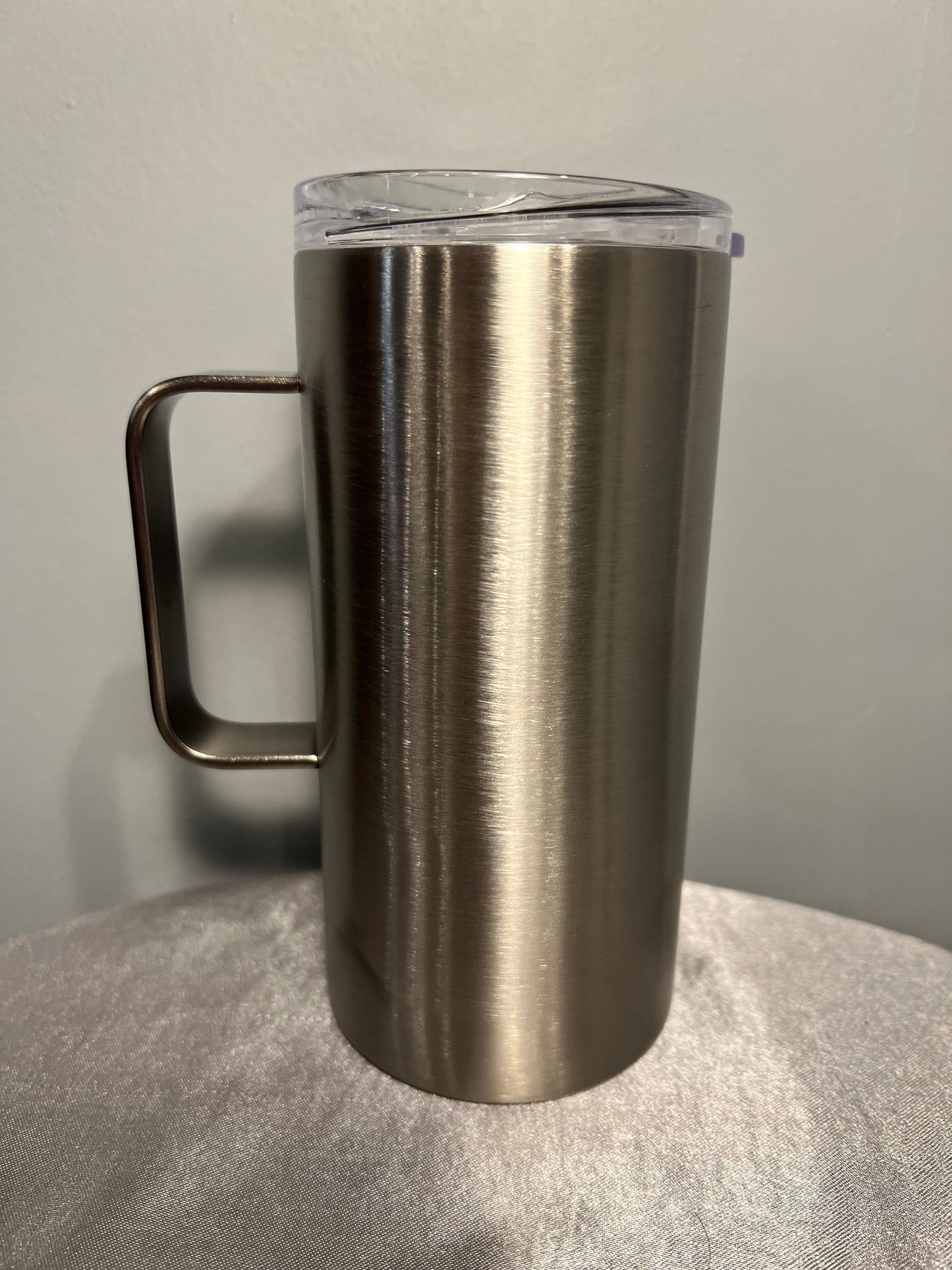 16oz Stainless Steel Handled Coffee Mug