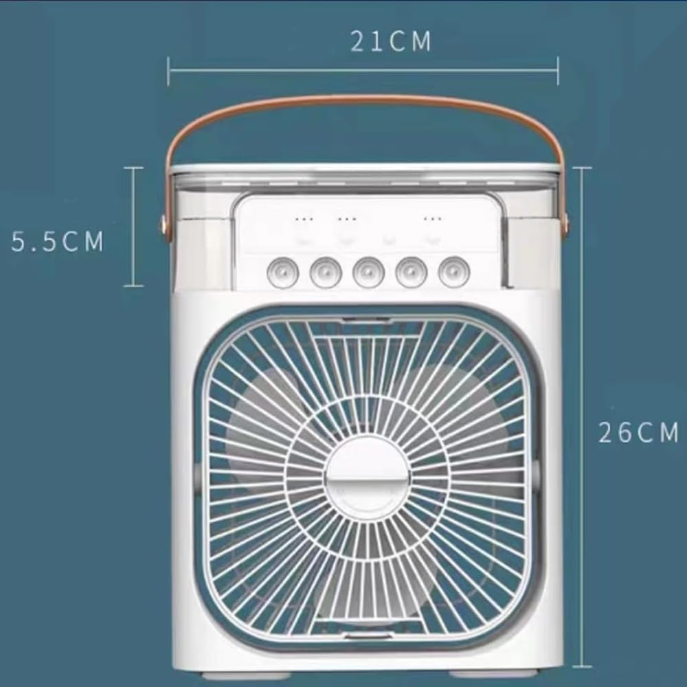 Portable Mini Air Cooler Fan – Black Personal Unit