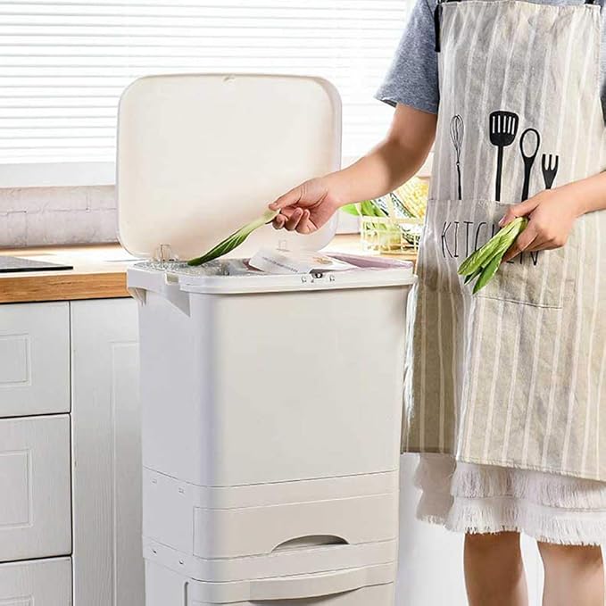 Dual-Layer Waste Bin
