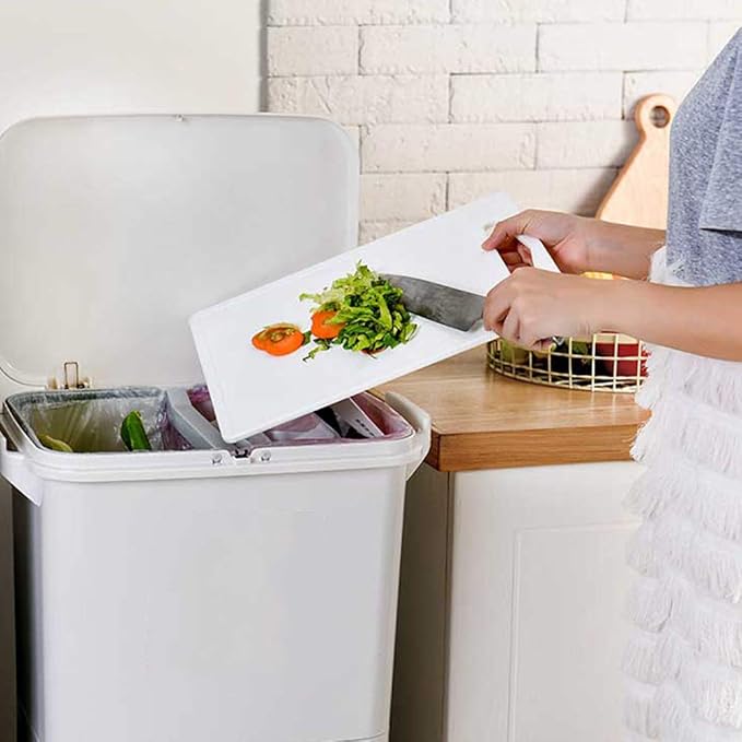 Dual-Layer Waste Bin