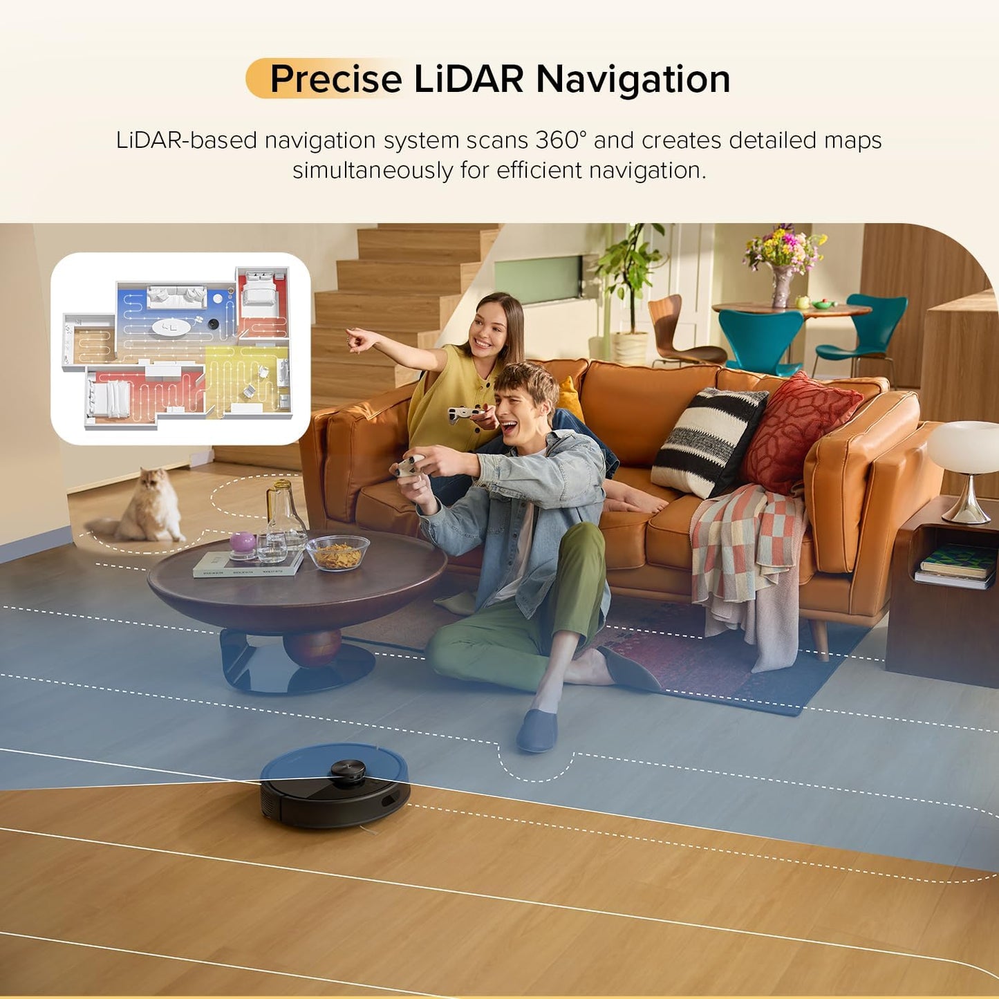 🧹 Smart Robot Vacuum Cleaner – Self-Emptying | Now $49.99 (Was $299.99)!