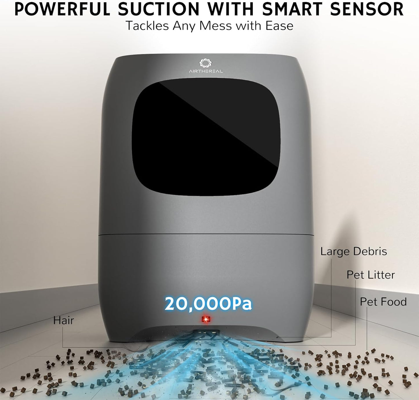 🔥 Smart Vacuum Dustpan – Hands-Free Cleaning for Any Room! 💨
