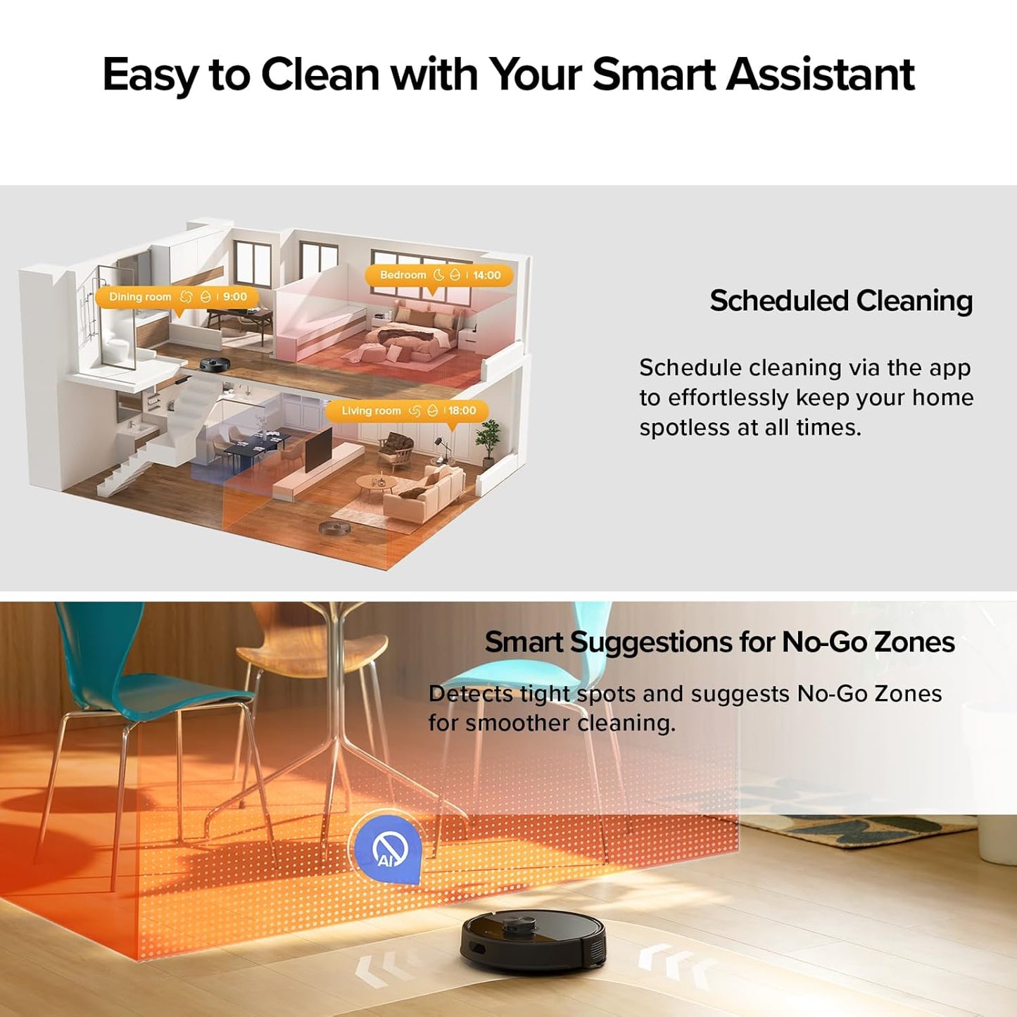 🧹 Smart Robot Vacuum Cleaner – Self-Emptying | Now $49.99 (Was $299.99)!